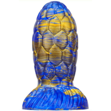  Warnax Sárkánytojás Dildo 13 x 7cm Kék-arany műpénisz, dildó