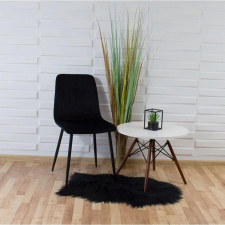  Warsaw velvet étkezőszék-Fekete bútor