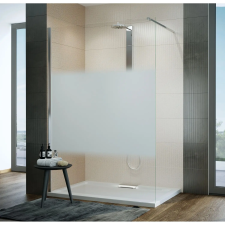 Wasserburg VETRO ICE Zuhanyfal 8 mm 120 cm x 200 cm kád, zuhanykabin