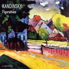  Wassily Kandinsky - Figuratives 2026 (Kalendář/Diář) naptár, kalendárium