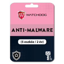 Watchdog Anti-Malware (5 eszköz / 2 év) (Elektronikus licenc) karbantartó program