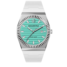 WATCHPEOPLE WP1 - Fehér, türkiz, női karóra - 36 mm - (701174) karóra