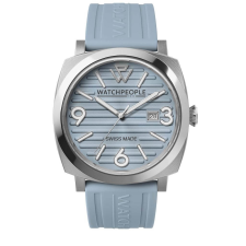 WATCHPEOPLE WP2 - Időtlen kék, ezüst, kék, férfi karóra - 45 mm - (700996) karóra