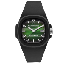 WATCHPEOPLE WP4 - Fekete, zöld, férfi karóra - 44 mm - (700336) karóra