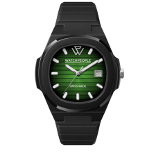 WATCHPEOPLE WP7 - Fekete, zöld, unisex karóra - 43 mm - (700934) karóra