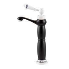 Water Fun Izmir Black & White magasított retro mosdó csaptelep csaptelep