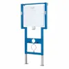 Water Fun SAST-630 || Beépíthető, falba építhető WC tartókeret és tartály, kétgombos nyomólappal