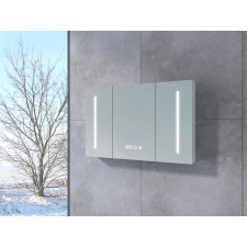 Water Fun Vicenza White háromajtós, tükrös szekrény 100 cm fürdőszoba bútor