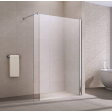 Water Fun Walk-in zuhanyfal 80, 200cm, 8mm kád, zuhanykabin