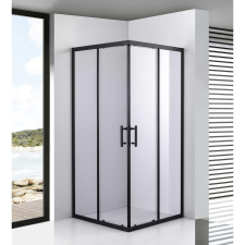 WaterFun Toulon Black zuhanykabin 90*90 190cm, 6mm kád, zuhanykabin