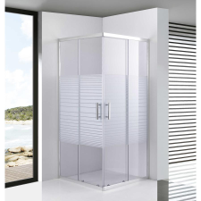 WaterFun Toulon White zuhanykabin 90*90 190cm, 6mm kád, zuhanykabin