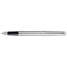 Waterman HEMISPHERE TÖLTŐTOLL ROZSDAMENTES ACÉL, EZÜST KLIPSZ S0920410 toll