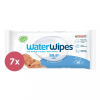 WaterWipes 7x WATERWIPES Nedves törlőkendők, műanyagmentes 60 db ( 420 db )