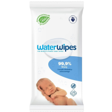 WaterWipes Nedves törlőkendők, műanyagmentes 28 db törlőkendő