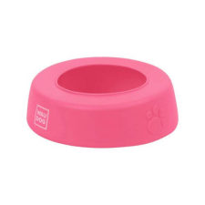 WAU DOG WAUDOG Silicone Bowl - kiömlés mentes, szilikon tál (pink) utazáshoz, sétához kutyák részére (750ml) kutyafelszerelés