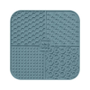 WAU DOG Waudog Silicone Lick Mat - nyalogató szőnyeg (szilikon,szürke) kutyák és macskák részére (19x19x1cm)