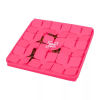 WAU DOG Waudog Silicone Lick Mat - tapadókorongos szőnyeg (szilikon,pink) kutyák és macskák részére (20.5x20.5x1.7cm)