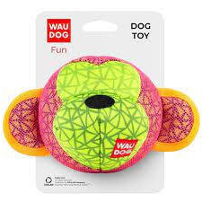 WAUDOG Fun Moonkey Toy | Játék (majom / pink) kutyák részére - 16x10 cm játék kutyáknak