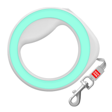  WauDog Retractable ring-shaped dog leash XS-M lime nyakörv, póráz, hám kutyáknak