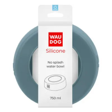 WAUDOG WAUDOG fröccsenésgátló szilikon tál - szürke 750ml kutyatál