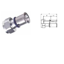 WAVIN M5 Hollanderes csatlakozó 20×3/4"(TMH201) hűtés, fűtés szerelvény