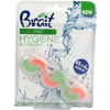 . WC tisztító blokk, 2 fázisú, 45 g, "Brait Hygiene and fresh", fenyő