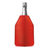  WD.018RED Palackhűtő zselés kabát 15,5x22x5x2cm, műanyag, piros
