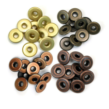 We R Makers Szegecs , WRMK Wide Eyelets / Warm Metal - (40 db) dekorációs kellék