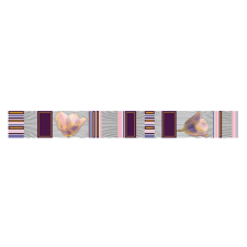 Webba Dekor csempe, Samira, lila, fényes, 6 x 50 cm csempe