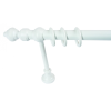 Webba Függönykarnis Fém + PVC, fehér, 28 mm / 180 cm + kiegészítők