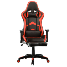 Webba Irodai szék, forgó, PVC, fekete + piros forgószék