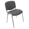 Webba Irodai szék, rögzített, szövet, szürke