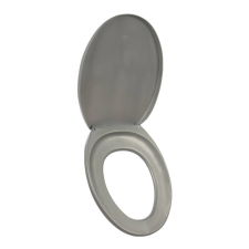 Webba WC ülőke, Polipropilén, Romtatay 40000, metálszürke, standard zár, 375 x 460 mm takarító és háztartási eszköz
