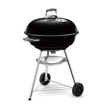 Weber 57cm-es Compact Kettle faszenes grill fekete (1321004) (weber1321004) grillsütő
