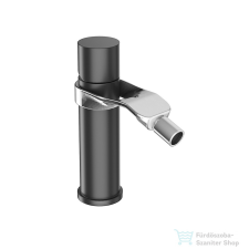 Webert One-B bidet csaptelep inox/fekete színben NB840101.441 csaptelep