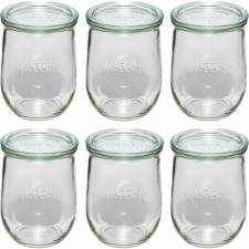 WECK 109112 Tulipán formájú befőttes üveg 6 darabos készlet 1062ml (109112) papírárú, csomagoló és tárolóeszköz