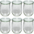 WECK 109112 Tulipán formájú befőttes üveg 6 darabos készlet 1062ml (109112)