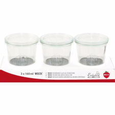 WECK Befőttes üvegek, 160 ml, Weck 3 db, tetővel konyhai eszköz