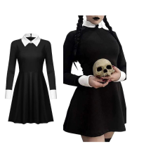  Wednesday Addams gyerek ruha lányka ruha