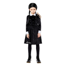 Wednesday Addams lány jelmez 6-8 éveseknek jelmez