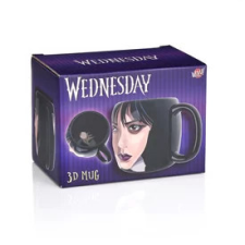  Wednesday bögre 3D-s Izével WED-1004-01 bögrék, csészék