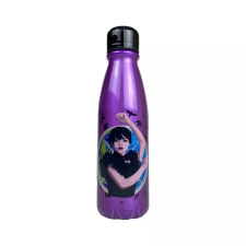WEDNESDAY mintás alumínium kulacs gyerekeknek 600 ml kulacs, kulacstartó