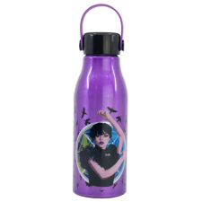  Wednesday Nevermore Flexi alumínium kulacs csavaros kupakkal, akasztóval 760 ml babaétkészlet