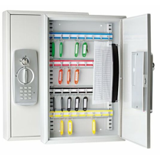 WEDO Zárható kulcsszekrény elektronikus zárral, 32 db-os WEDO kulcsszekrény