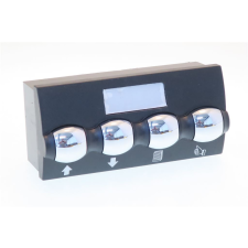 Wega NYOMÓGOMB PANEL 4T KIJELZŐ FEKETE/KRÓM kisháztartási gépek kiegészítői