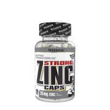 Weider Cink 25mg - Strong Zinc (120 Kapszula) vitamin és táplálékkiegészítő