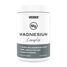 Weider Magnesium Complex - Magnézium (120 Kapszula) vitamin és táplálékkiegészítő