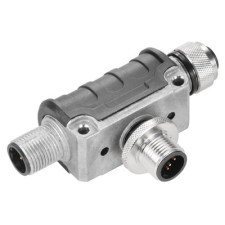 Weidmüller 1057940000 SAI-T-5-M12/M12 B-COD Y-csatlakozó, M12 villanyszerelés