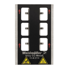 Weidmüller 1341040000 INLAY CC-M 27/18 villanyszerelés