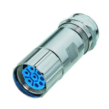 Weidmüller 1995800000 Érzékelő-/működtető összekötő, konfekcionálatlan M23 Alj, egyenes 1 db (1995800000) villanyszerelés